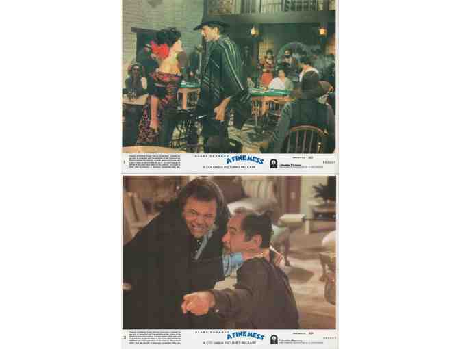 FINE MESS, 1986, mini lobby cards, Howie Mandell, Ted Danson