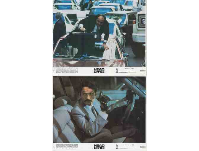 HEAD OFFICE, 1986, mini lobby cards, Rick Moranis, Judge Reinhold