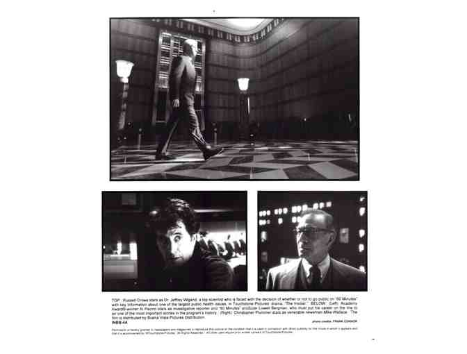 INSIDER, 1999, movie stills, Al Pacino, Russell Crowe