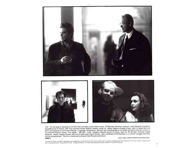 INSIDER, 1999, movie stills, Al Pacino, Russell Crowe