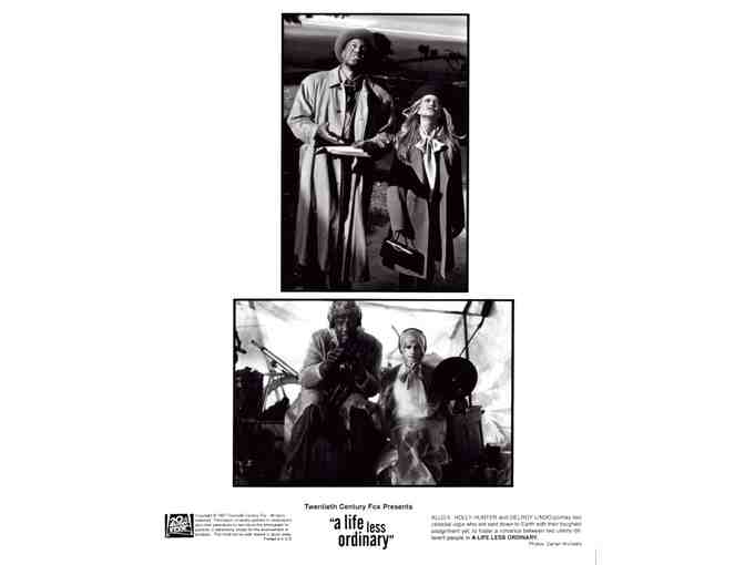 LIFE LESS ORDINARY, 1997, movie stills, Ewan McGregor, Holly Hunter