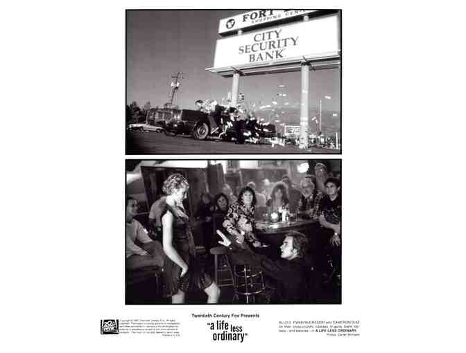 LIFE LESS ORDINARY, 1997, movie stills, Ewan McGregor, Holly Hunter