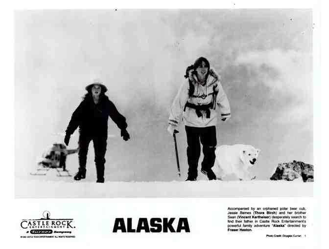 ALASKA, 1996, movie stills, Thora Birch, Charlton Heston