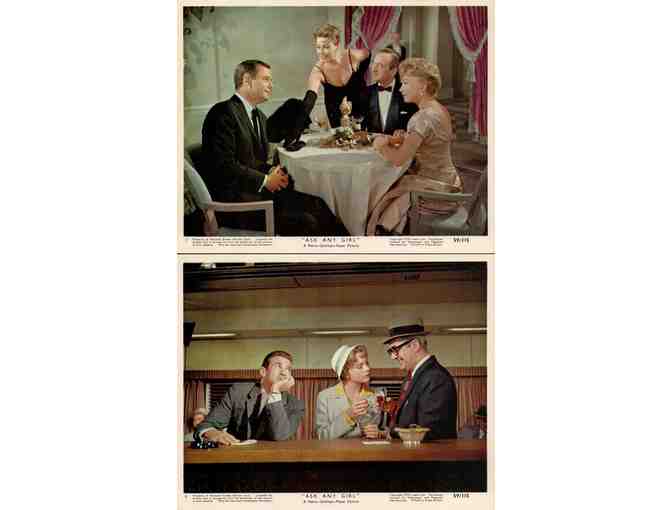 ASK ANY GIRL, 1959, mini lobby cards, David Niven, Shirley MacLaine