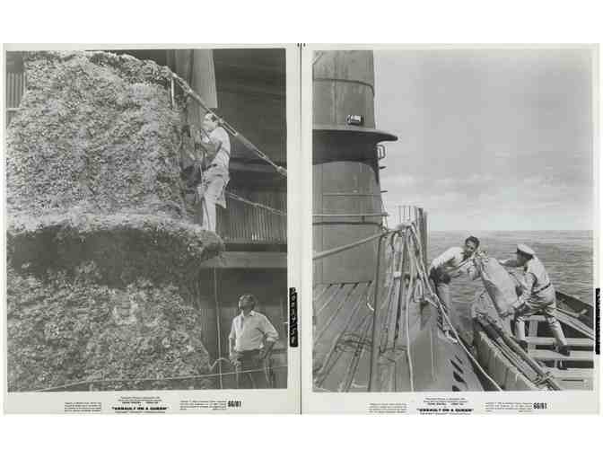 ASSAULT ON A QUEEN, 1966, movie stills, COLLECTORS LOT, Frank Sinatra, Virna Lisi