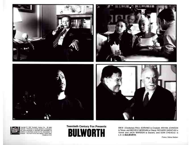 BULWORTH, 1998, movie stills, Warren Beatty, Halle Berry