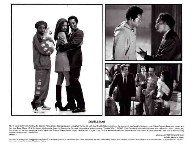 DOUBLE TAKE, 2001, movie stills, Orlando Jones, Edward Herrmann