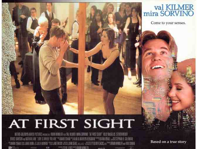 AT FIRST SIGHT, 1999, lobby cards, Val Silmer, Mira Sorvino