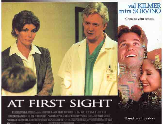 AT FIRST SIGHT, 1999, lobby cards, Val Silmer, Mira Sorvino