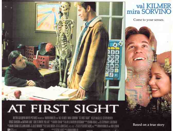 AT FIRST SIGHT, 1999, lobby cards, Val Silmer, Mira Sorvino