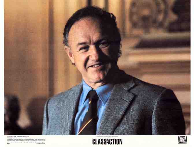 CLASS ACTION, 1991, lobby cards, Gene Hackman, Laurence Fishburne