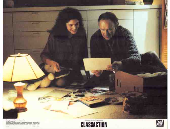 CLASS ACTION, 1991, lobby cards, Gene Hackman, Laurence Fishburne