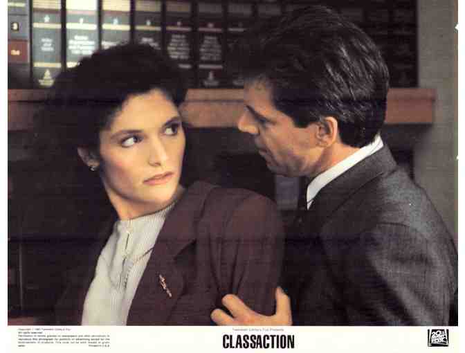 CLASS ACTION, 1991, lobby cards, Gene Hackman, Laurence Fishburne
