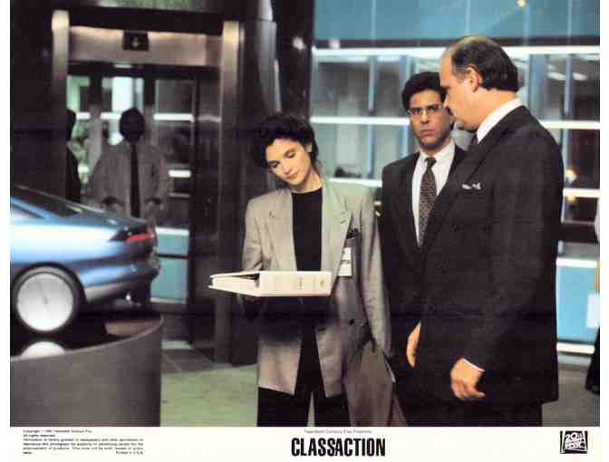 CLASS ACTION, 1991, lobby cards, Gene Hackman, Laurence Fishburne