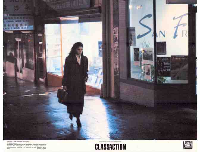 CLASS ACTION, 1991, lobby cards, Gene Hackman, Laurence Fishburne