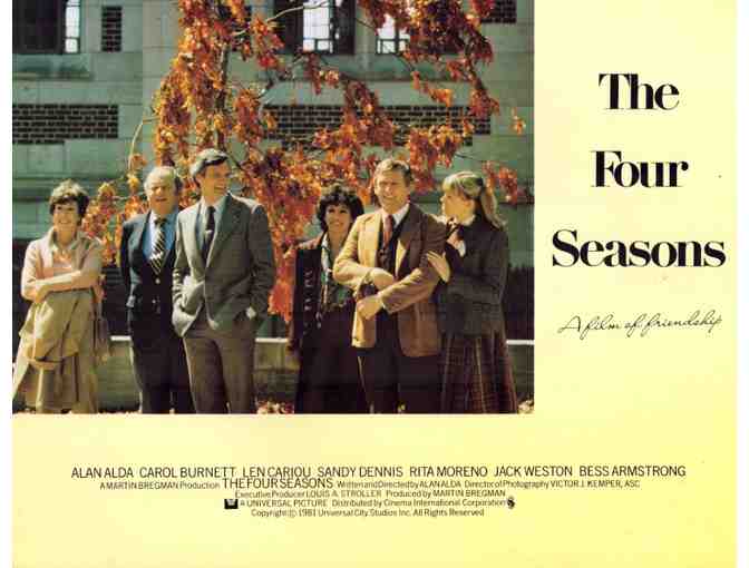 FOUR SEASONS, 1981, lobby cards, Alan Alda, Carol Burnett