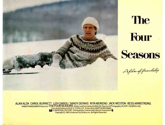 FOUR SEASONS, 1981, lobby cards, Alan Alda, Carol Burnett