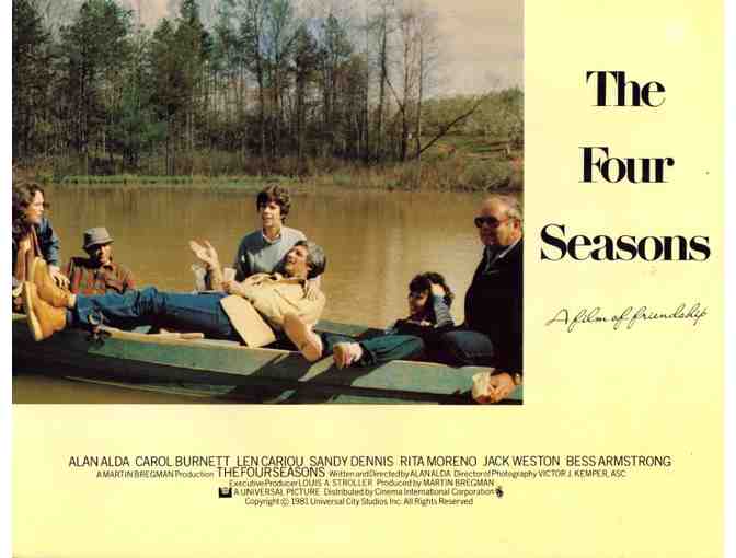 FOUR SEASONS, 1981, lobby cards, Alan Alda, Carol Burnett