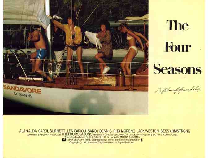 FOUR SEASONS, 1981, lobby cards, Alan Alda, Carol Burnett