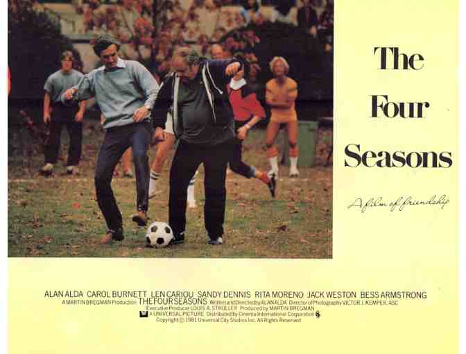 FOUR SEASONS, 1981, lobby cards, Alan Alda, Carol Burnett