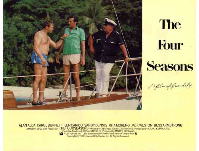 FOUR SEASONS, 1981, lobby cards, Alan Alda, Carol Burnett