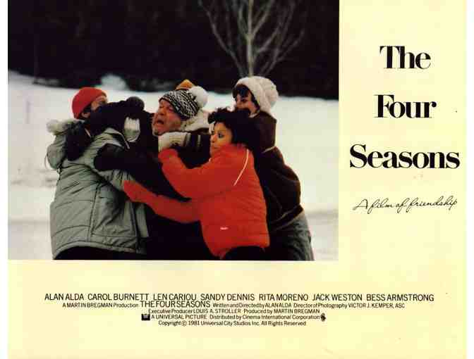 FOUR SEASONS, 1981, lobby cards, Alan Alda, Carol Burnett
