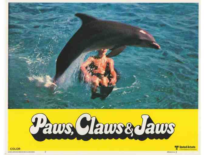 PAWS, CLAWS & JAWS, 1976, lobby cards, James Cagney, Cary Grant