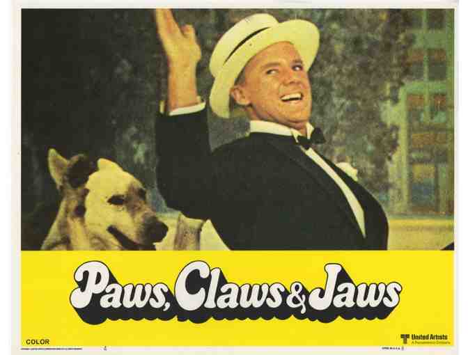 PAWS, CLAWS & JAWS, 1976, lobby cards, James Cagney, Cary Grant