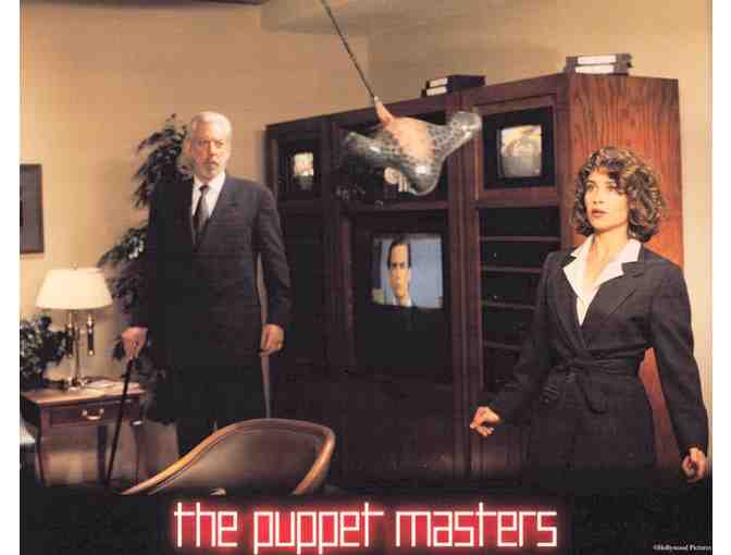 PUPPET MASTERS, 1994, lobby cards, Donald Sutherland, Yaphet Kotto