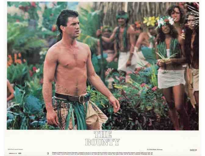 BOUNTY, 1984, lobby cards, Mel Gibson, Anthony Hopkins