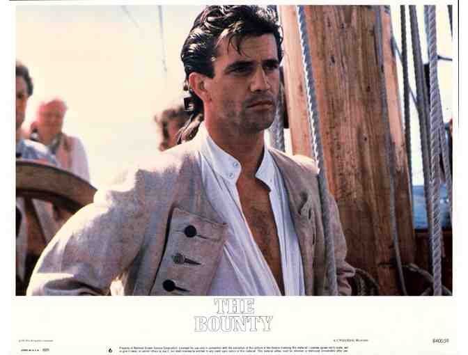 BOUNTY, 1984, lobby cards, Mel Gibson, Anthony Hopkins