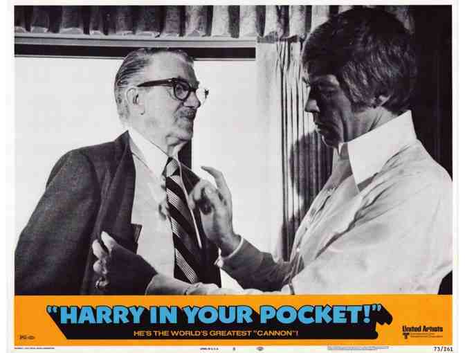 HARRY IN YOUR POCKET, 1973, lobby cards, James Coburn, Michael Sarrazin