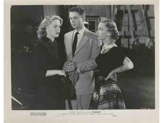 TARNISHED, 1950, movie stills, Patrick, Franz, Fuller, Young, Lydon