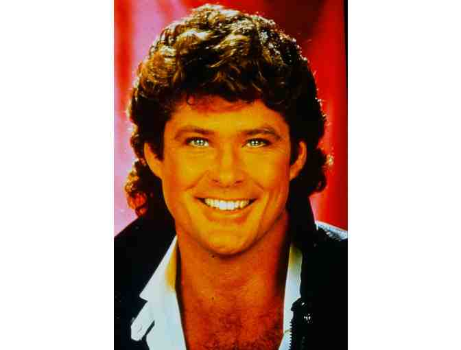 DAVID HASSELHOFF, celebrity photographs on color slides