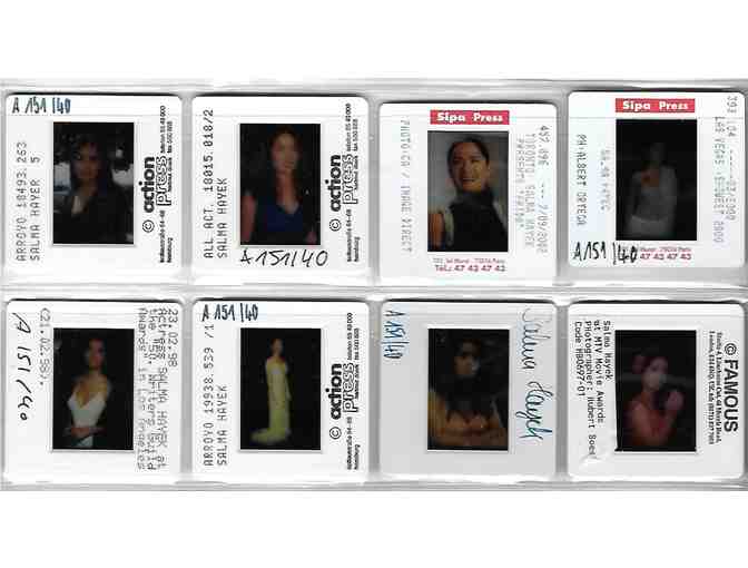 SALMA HAYEK, celebrity photographs on color slides