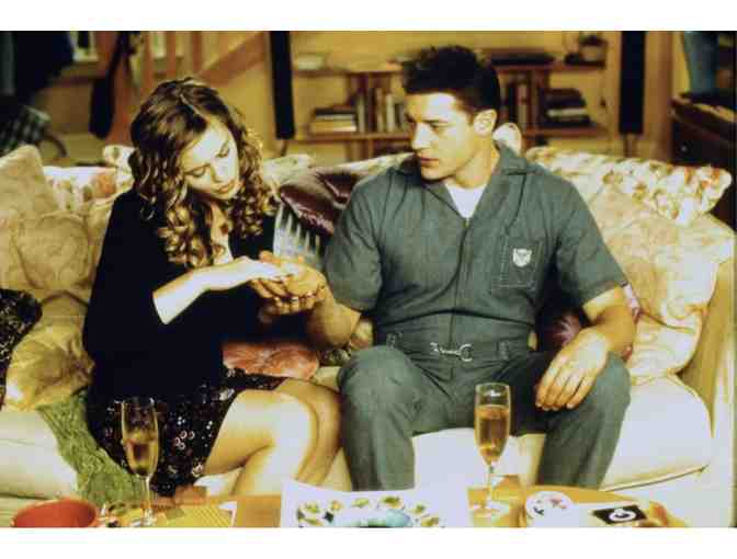 BLAST FROM THE PAST, 1999, color slides, Brendan Fraser, Alicia Silverstone