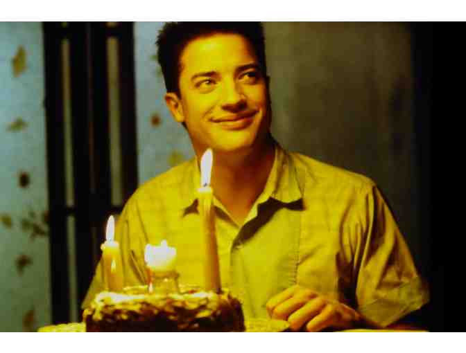 BLAST FROM THE PAST, 1999, color slides, Brendan Fraser, Alicia Silverstone