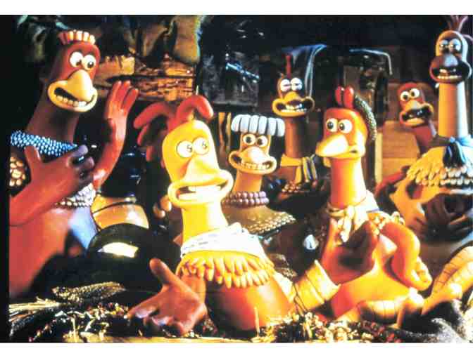 CHICKEN RUN, 2000, color slides, Dreamsworks animation