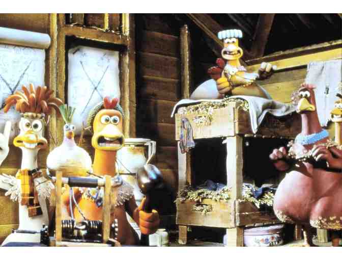 CHICKEN RUN, 2000, color slides, Dreamsworks animation