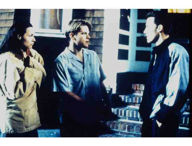 GOOD WILL HUNTING, 1997, color slides, Matt Damon, Robin Williams