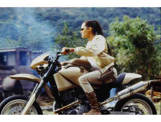 LARA CROFT TOMB RAIDER: CRADLE OF LIFE, 2003, color slides, Angelina Jolie