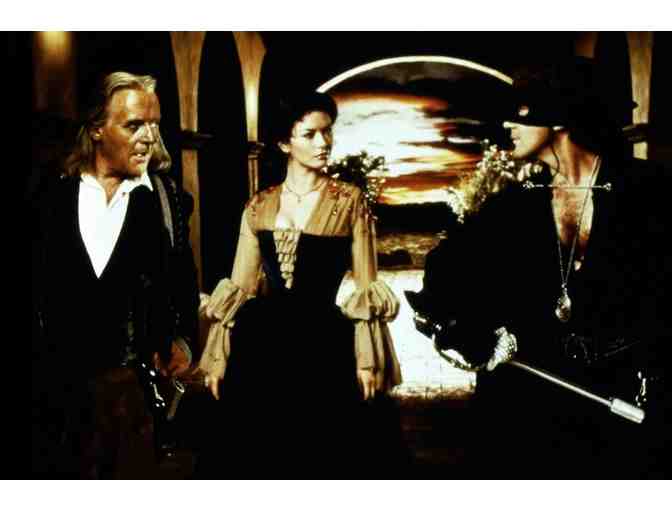 MASK OF ZORRO, 1998, color slides, Antonio Banderas