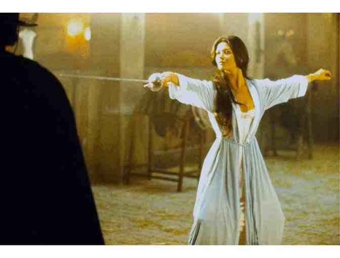 MASK OF ZORRO, 1998, color slides, Antonio Banderas