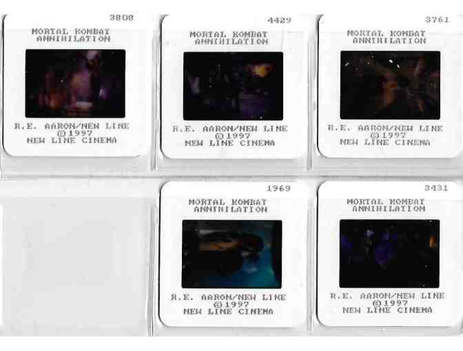 MORTAL KOMBAT: ANNIHILATION, 1997, color slides, James Remar