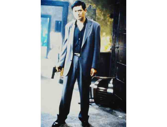 REPLACEMENT KILLERS, 1998, color slides, Mira Sorvino, Chow Yun-Fat