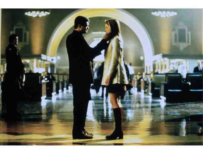 REPLACEMENT KILLERS, 1998, color slides, Mira Sorvino, Chow Yun-Fat