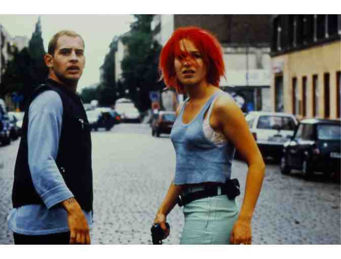 RUN LOLA RUN, 1998, color slides, Franka Potente, Moritz Bleibtreu