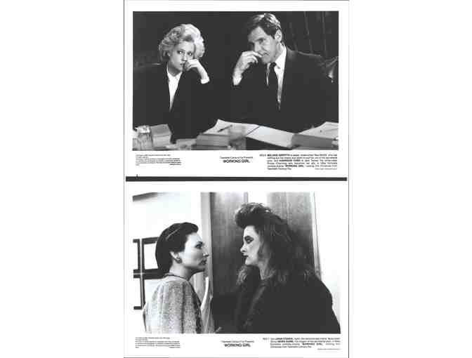 WORKING GIRL, 1988, movie stills, Harrison Ford, Sigourney Weaver