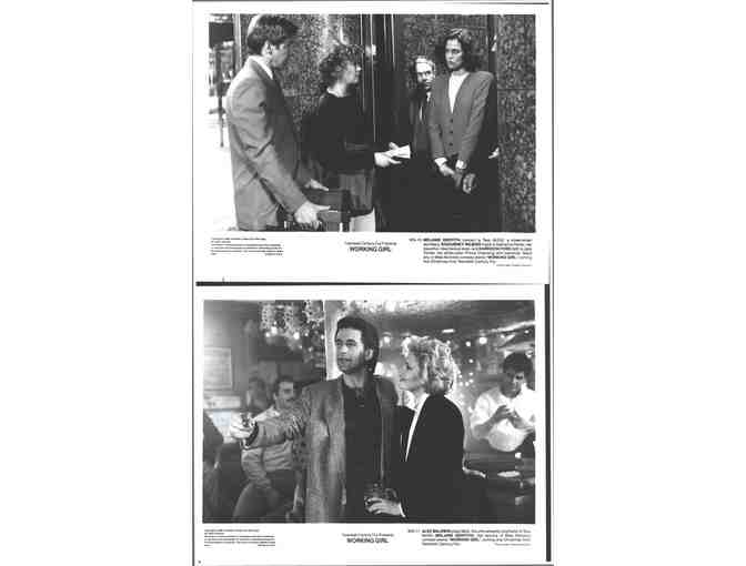 WORKING GIRL, 1988, movie stills, Harrison Ford, Sigourney Weaver