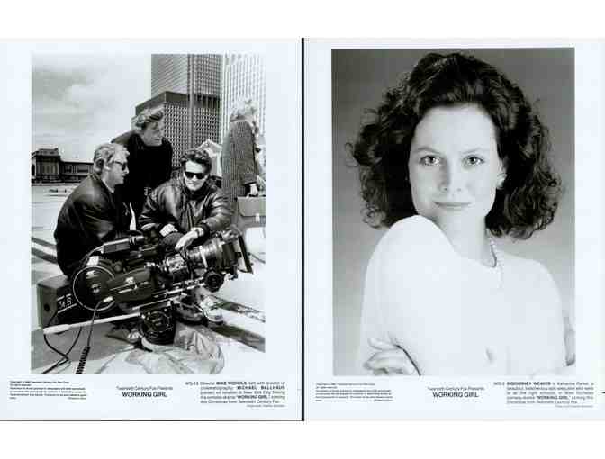 WORKING GIRL, 1988, movie stills, Harrison Ford, Sigourney Weaver